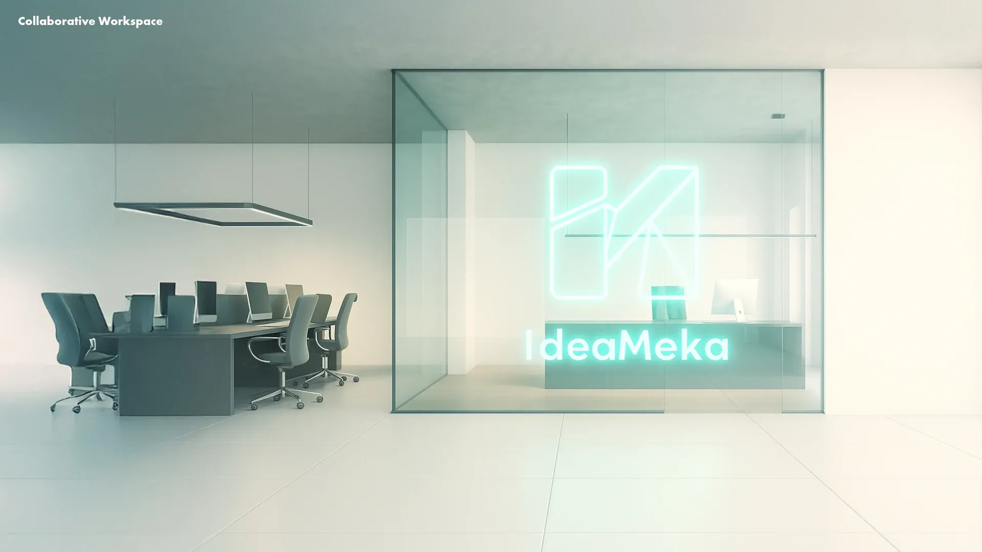 IdeaMeka Brand Deck — logo, color palette, typography previsualizations